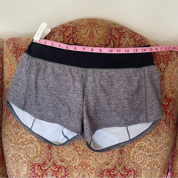 LULULEMON SPEED UP SHORTS SIZE 6 4” INSEAM - Picture 2 of 16